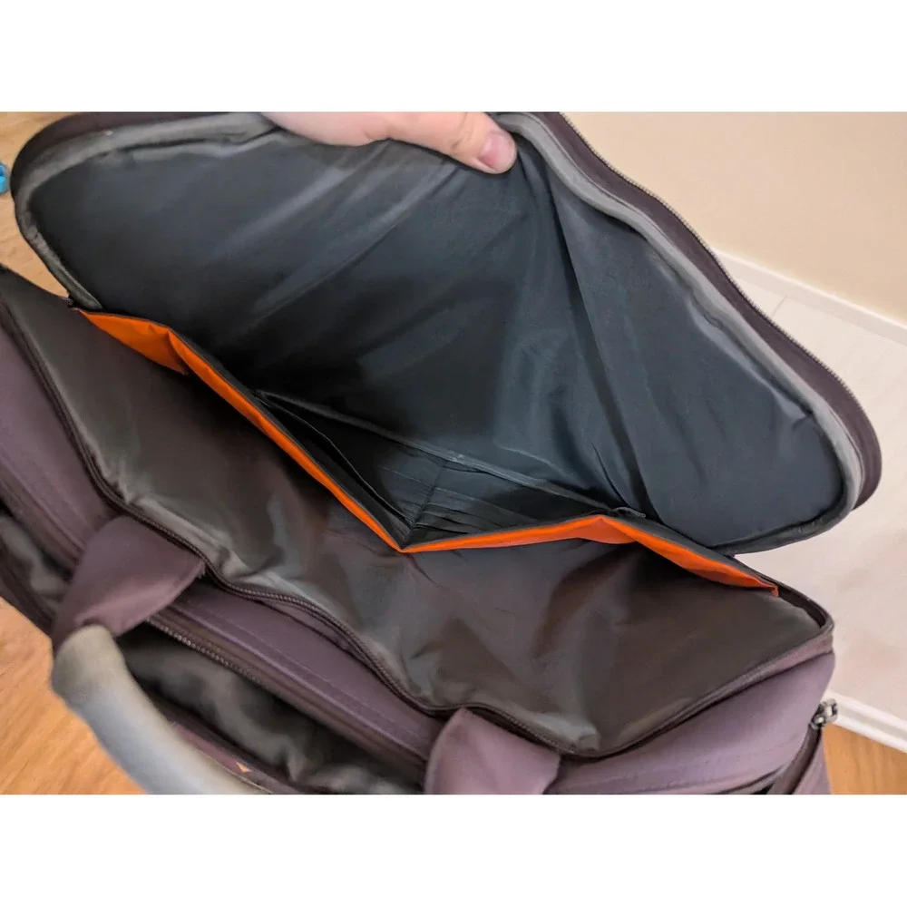 Brinch Laptop Messenger Bag Dark Purple Shoulder Briefcase Carrying Case